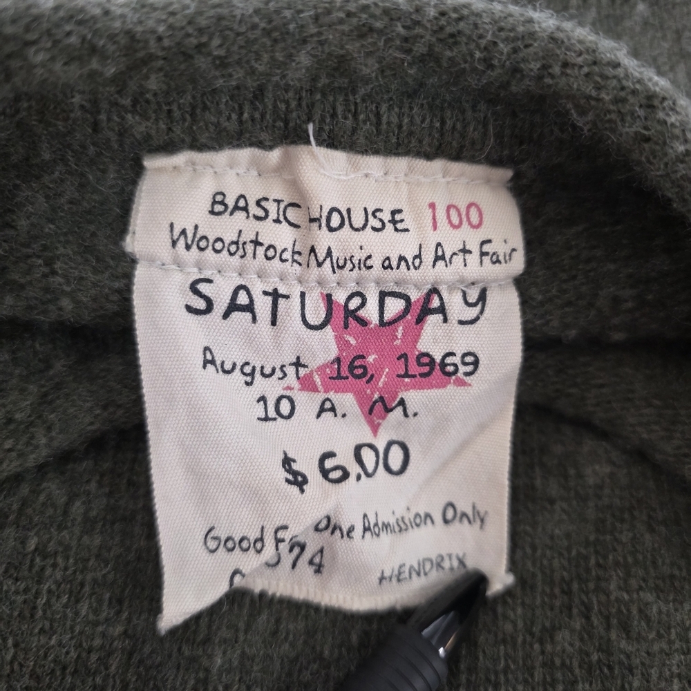 Basic House Hendrix Wool Blend Henley Sweater Gre… - image 5